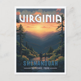 Postal Parque Nacional Shenandoah, Virginia