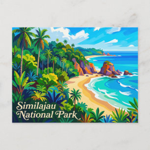 Postal Parque Nacional Similajau Malasia