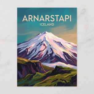 Postal Parque Nacional Snæfellsjökull Islandia