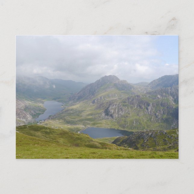 Postal Parque nacional Snowdonia, Gales, Reino Unido (Anverso)