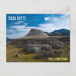 Postal Parque nacional Soda Butte Cone Yellowstone