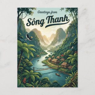 Postal Parque Nacional Sông Thanh Vietnam