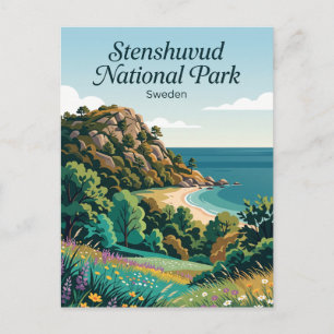 Postal Parque Nacional Stenshuvud Suecia