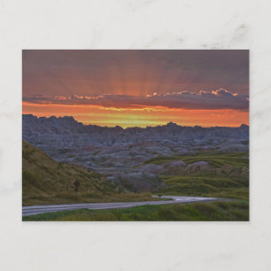 Postal Parque nacional Sunset, Badlands