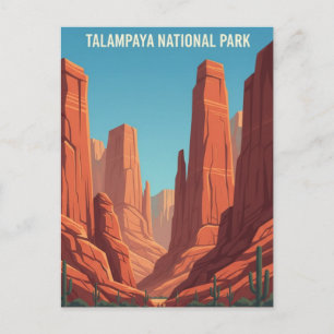 Postal Parque Nacional Talampaya Viajes a Argentina