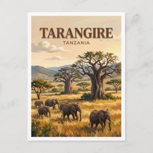 Postal Parque Nacional Tarangire Tanzania