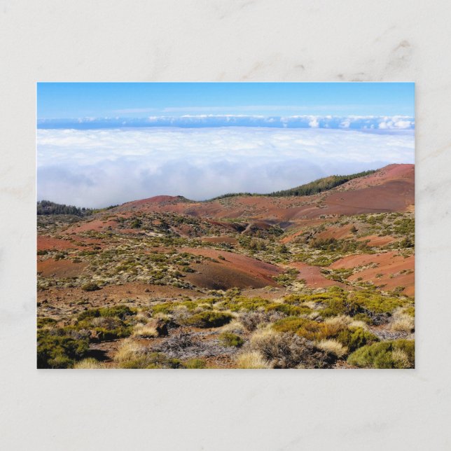 Postal Parque nacional Teide (Anverso)