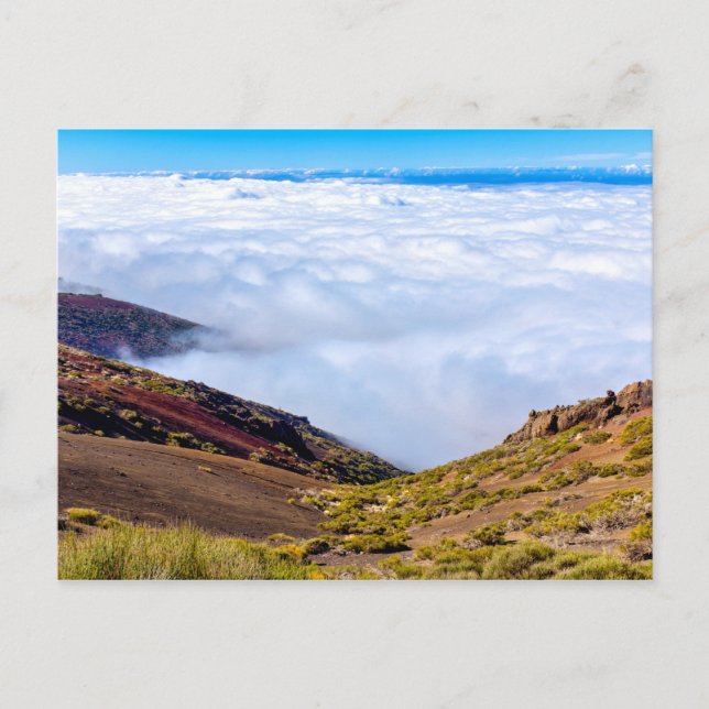 Postal Parque nacional Teide (Anverso)