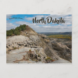 Postal Parque nacional Theodore Roosevelt North Dakota