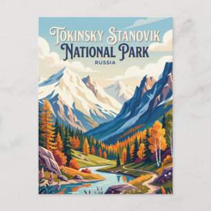 Postal Parque Nacional Tokinsky Stanovik Rusia
