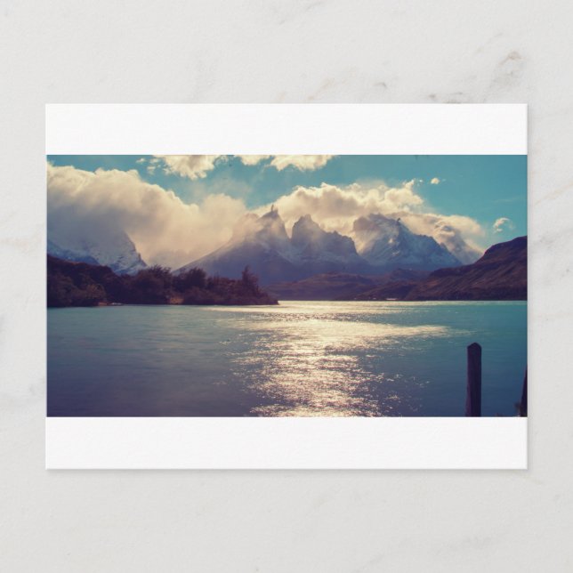 Postal Parque nacional Torres del Paine (Anverso)