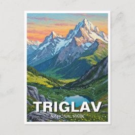 Postal Parque nacional Triglav Viajes de Eslovenia