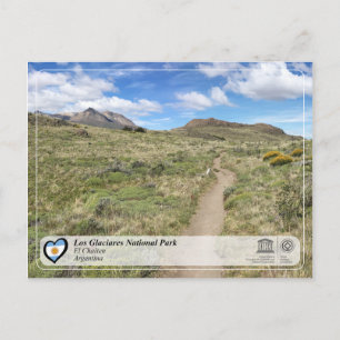 Postal Parque nacional UNESCO - Los Glaciares