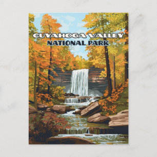 Postal Parque nacional Valle de Cuyahoga Ohio Cleveland