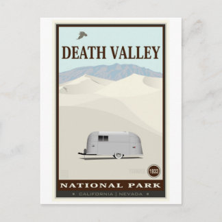 Postal Parque nacional Valle de la Muerte