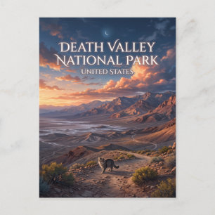 Postal Parque Nacional Valle de la Muerte, California/Nev