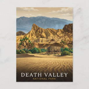 Postal Parque Nacional Valle de la Muerte California Viaj