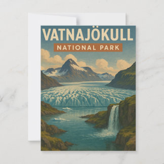 Postal Parque nacional Vatnajokull