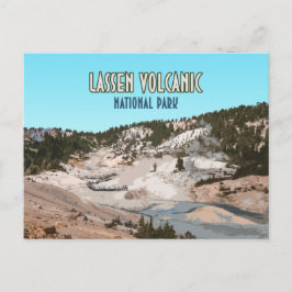 Postal Parque nacional volcánico de Lassen, California