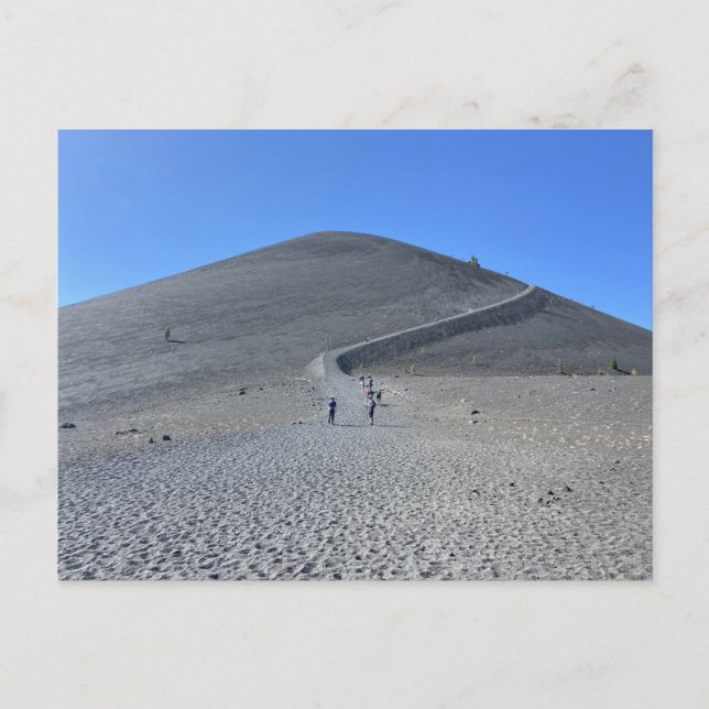 Postal Parque Nacional Volcánico de Lassen, California (Anverso)