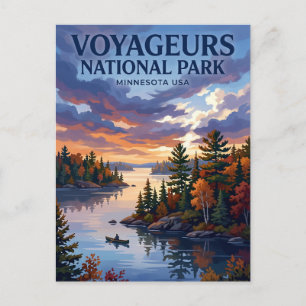Postal Parque Nacional Voyageurs Minnesota