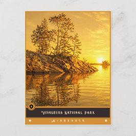 Postal Parque Nacional Voyageurs | Minnesota Vintage