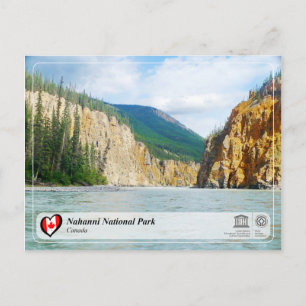 Postal Parque nacional WHS de la UNESCO - Nahanni