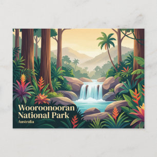 Postal Parque Nacional Wooroonooran, Queensland, Australi