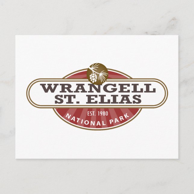Postal Parque nacional Wrangell St. Elias (Anverso)