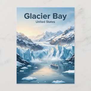 Postal Parque Nacional y Reserva de la Bahía de los Glaci