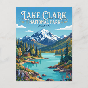 Postal Parque Nacional y Reserva Lake Clark Alaska
