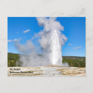 Postal Parque nacional Yellowstone