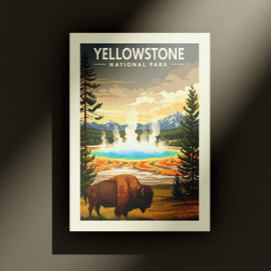 Postal Parque nacional Yellowstone