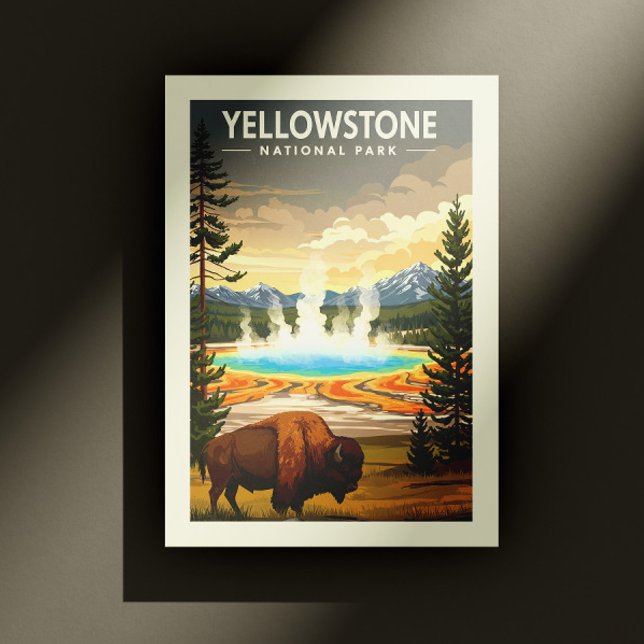 Postal Parque nacional Yellowstone (Subido por el creador)