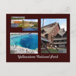Postal Parque nacional Yellowstone