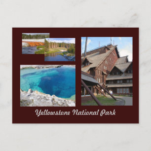 Postal Parque nacional Yellowstone