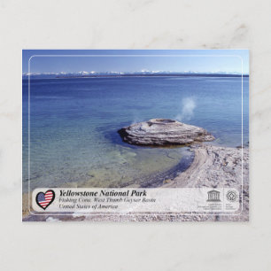 Postal Parque Nacional Yellowstone - Fishing Cone