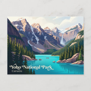 Postal Parque Nacional Yoho Canadá
