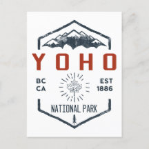 Parque nacional Yoho Canada Vintage
