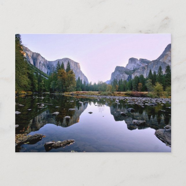 Postal Parque nacional Yosemite (Anverso)