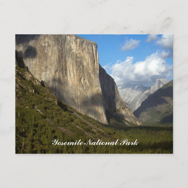 Postal Parque nacional Yosemite (Anverso)