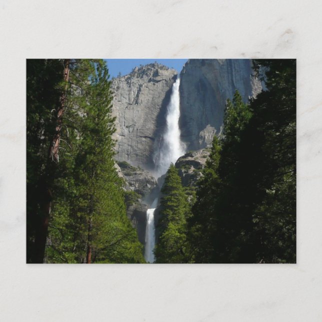 Postal Parque nacional Yosemite (Anverso)