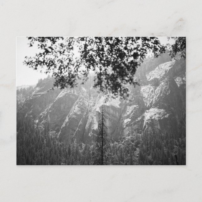 Postal Parque nacional Yosemite (Anverso)