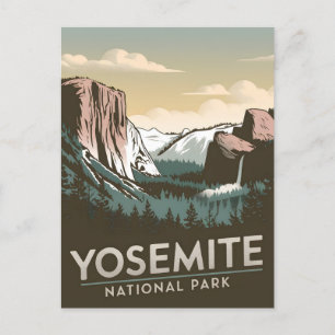 Postal Parque nacional Yosemite