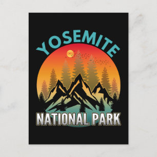 Postal Parque nacional Yosemite