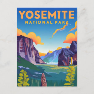 Postal Parque nacional Yosemite