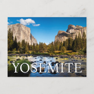 Postal Parque Nacional Yosemite, California