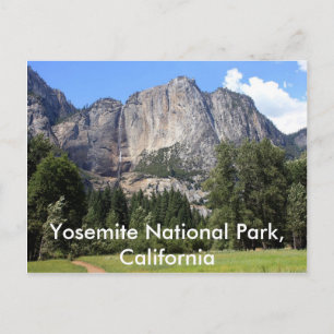 Postal Parque nacional Yosemite, California