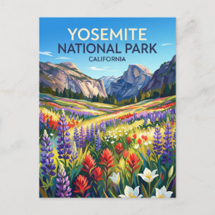 Postal Parque Nacional Yosemite California