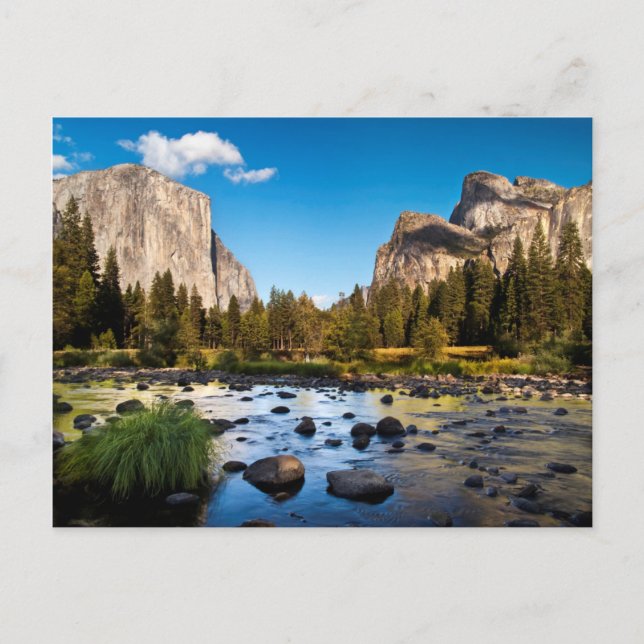 Postal Parque Nacional Yosemite, California (Anverso)